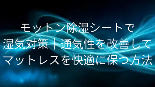 モットン 除湿シート