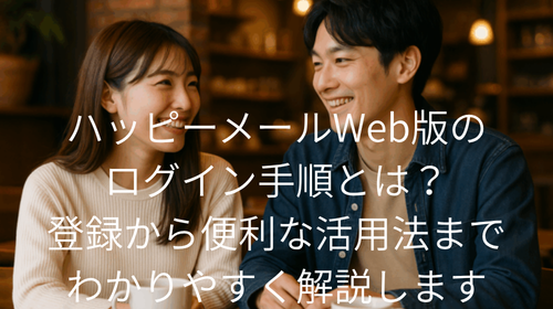 ハッピーメール ログイン