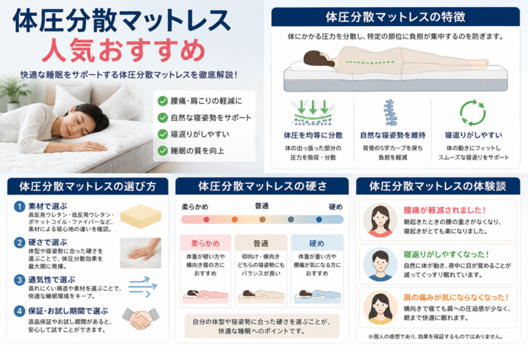 体圧分散マットレス の体験談